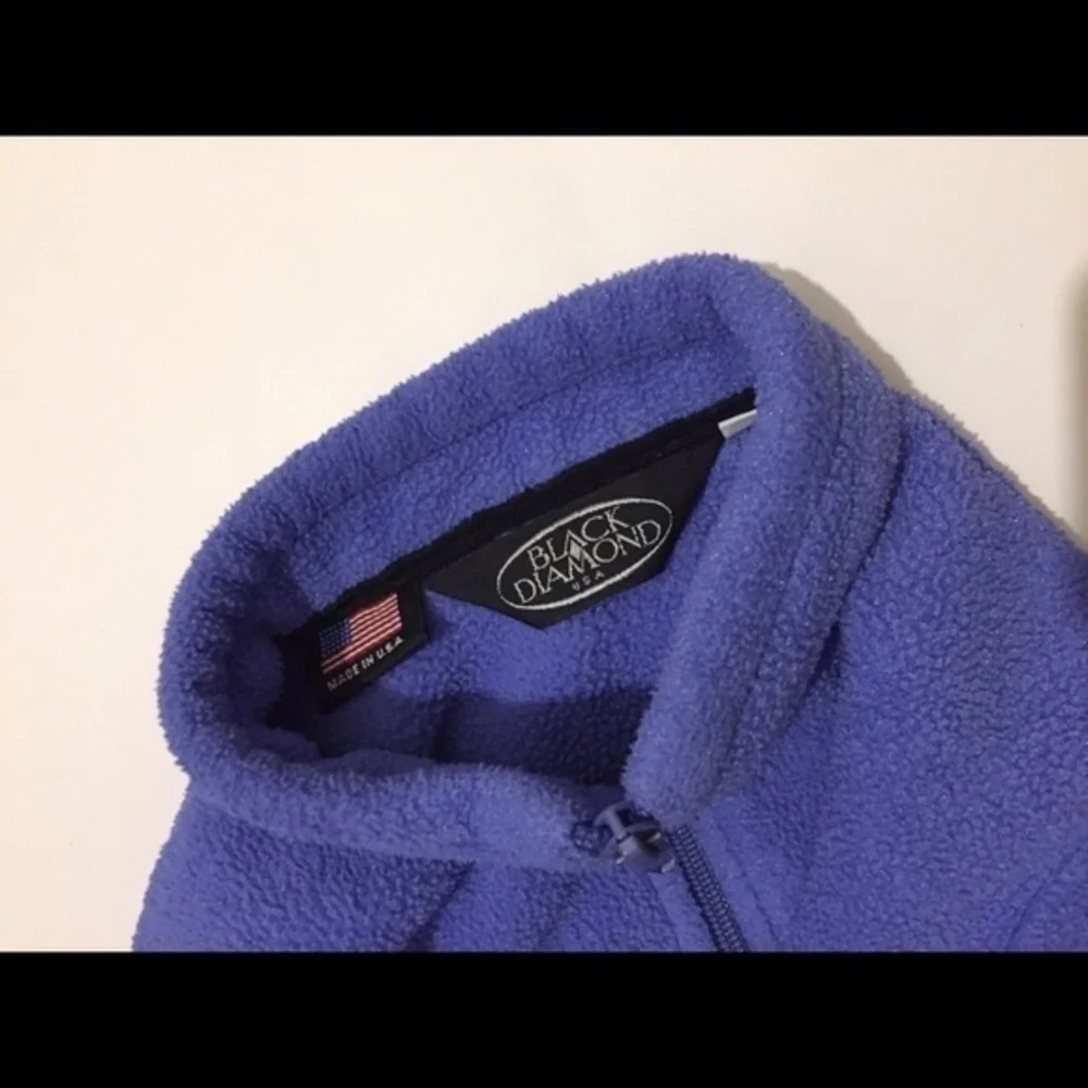 Black diamond girls 4T fleece zip up coat